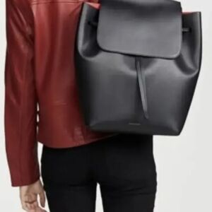 Mansur Gavriel | Bags | Mansur Gavriel Navy Suede Backpack  display picture 1